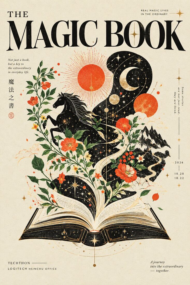 The Magic Book cover from Grimoire