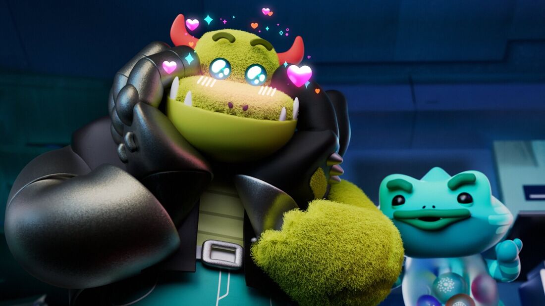 Rhino Shield commercial characters
