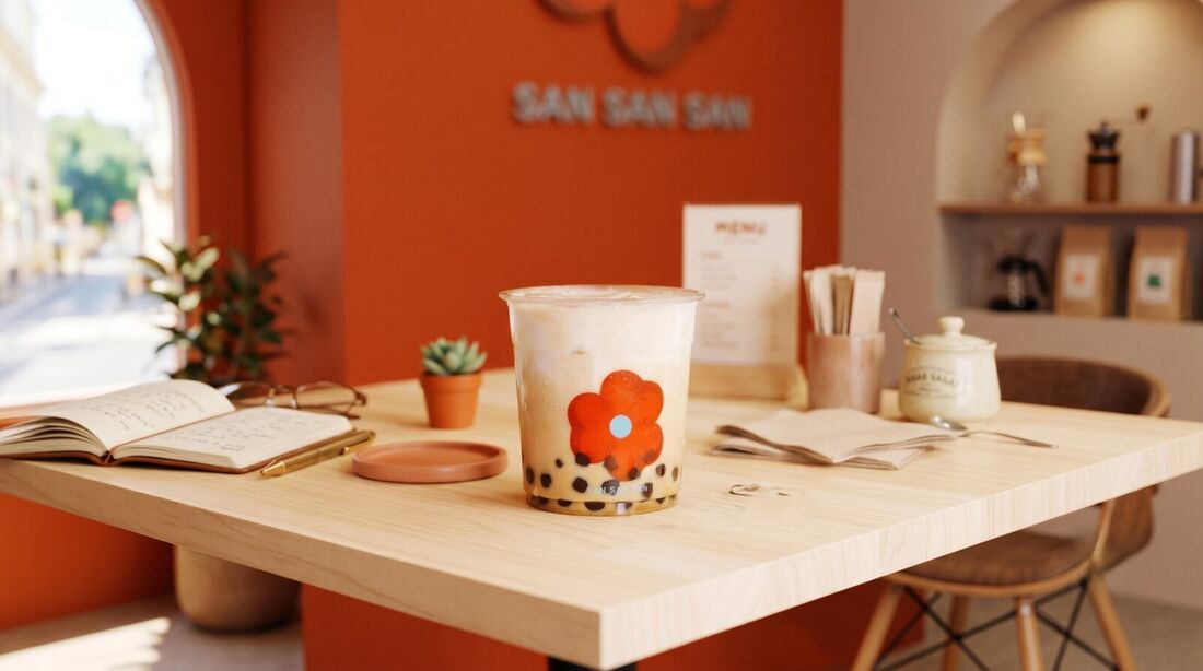 333 Teashop interior in Tokyo